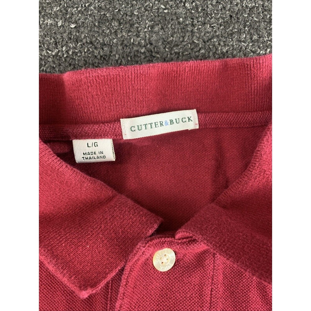 Mens Large NHL Team Apparel COLORADO AVALANCHE Polo Golf Shirt MAROON - Picture 3 of 9